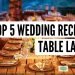Top 5 Wedding Reception Rectangle Table Layouts