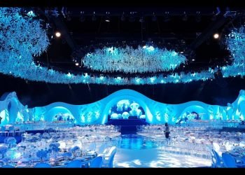 Under-the-sea themed wedding in Lebanon ! YOU’RE GONNA BE AMAZED ????