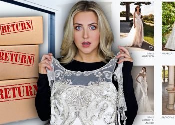 I Bought WEDDING DRESS Returns for CHEAP