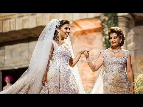 This Bride Wore Not One But TWO Elie Saab Dresses To Her SURREAL Wedding !