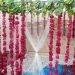 Room decoration for special red rose and fresh flower/wedding room decoration