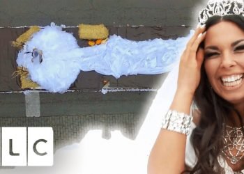 Gypsy Bride Needs A 53ft Lorry To Carry Her Wedding Dress | Gypsy Brides US