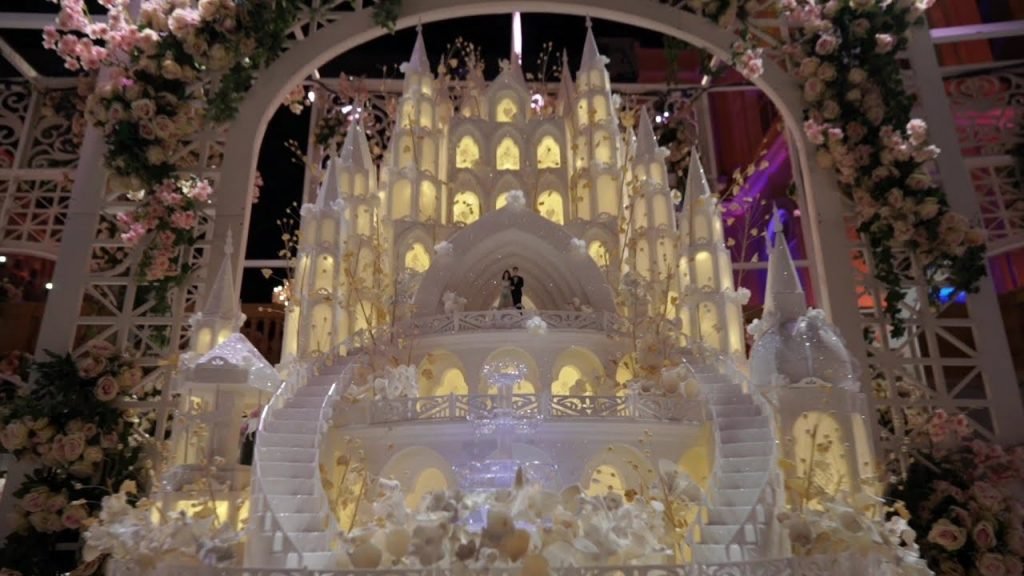 Transforming The Bride’s Backyard Into A Pink Fairytale !