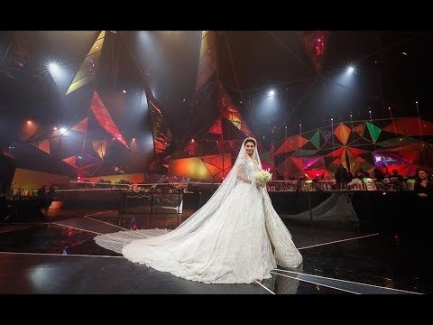 Probably the most spectacular wedding of 2018 !