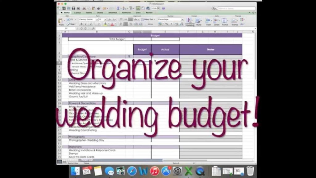 Learn how to: Wedding Budget on Excel! | Wedding Planning