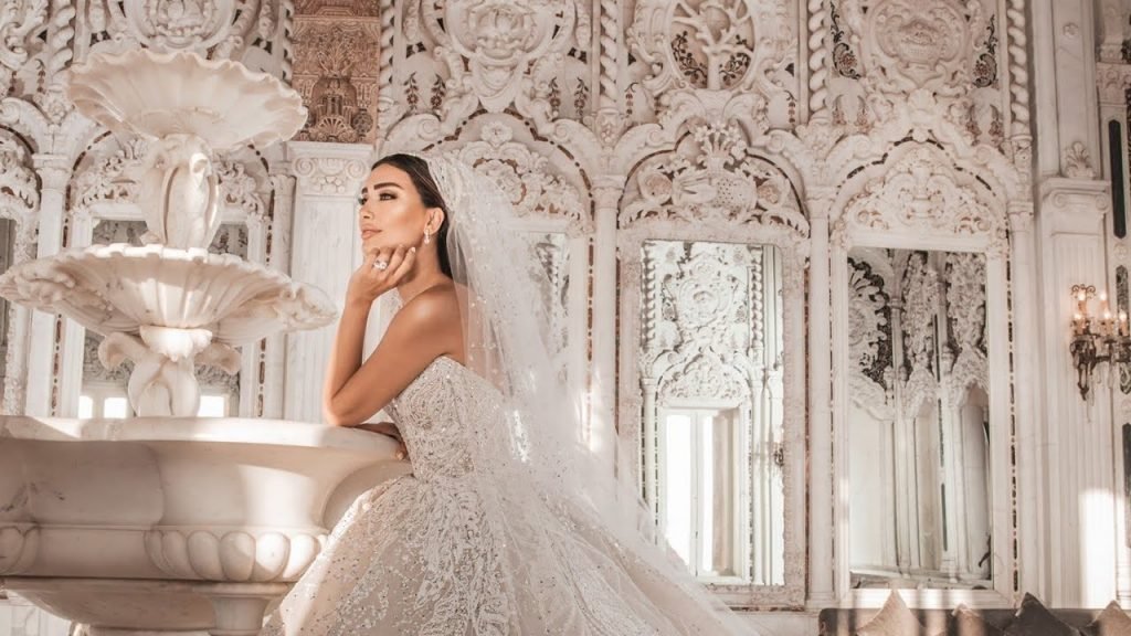 Gorgeous Elie Saab Bride getting married at considered one of Lebanon’s grandest homes