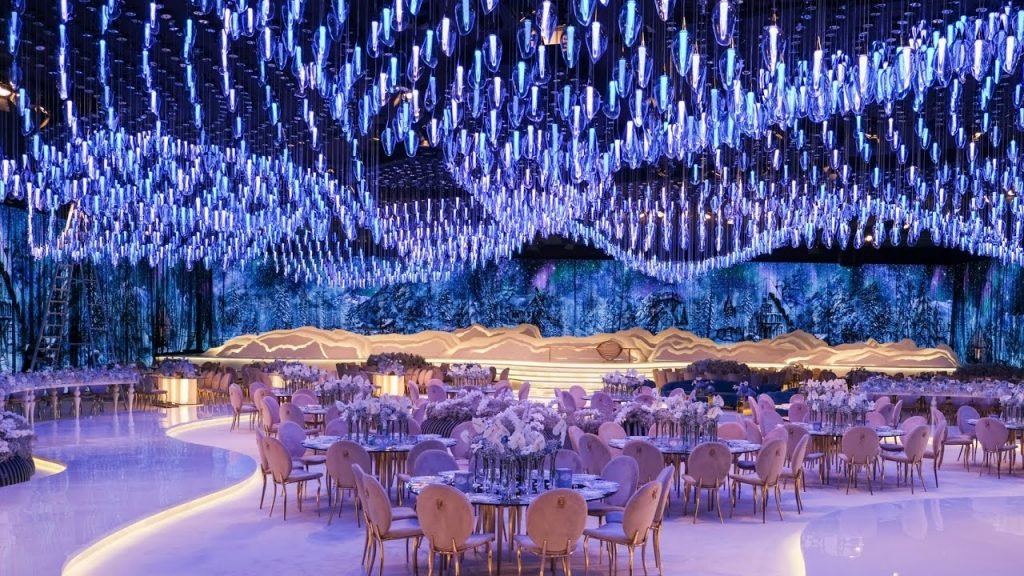 The Most Incredible and Unique Wedding Setup !