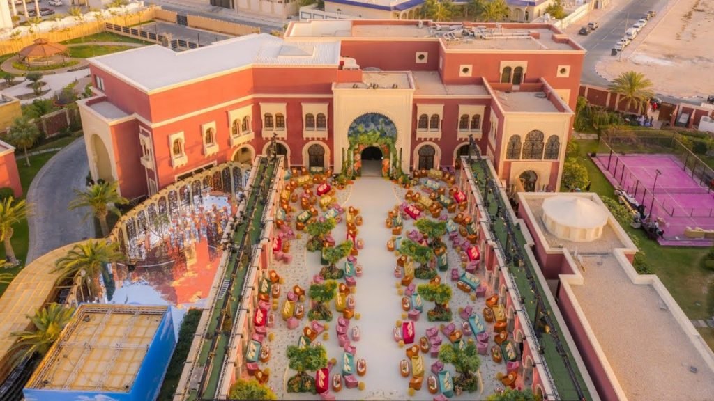 Turning The Bride Backyard Into A Moroccan Dream !!