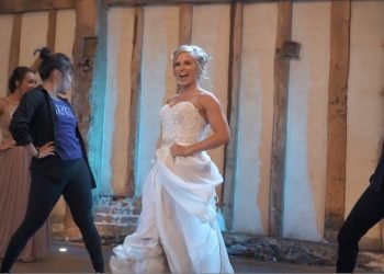 Best First Dance EVER – Dancer Bride Shocks Husband With Her Moves!