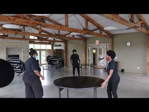 Wedding Reception Table Setup – Timelapse
