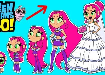 Growing up Teen Titans Go! ❤ 2021 NEW! Characters in a marriage dress.