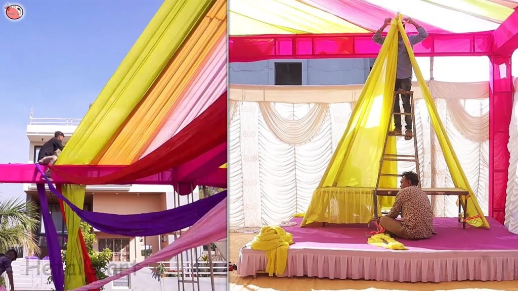 Mesmerising destination wedding theme decoration
