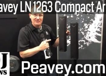 #Peavey LN 1263 Compact Line Array Wedding DJ Sound System With Built In Mixer | Disc Jockey News