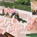 Backyard Bridal Shower Decor and DIY Ideas | Boho Pallet Table, Balloon Arch, & Backdrops
