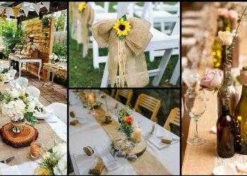 Rustic Burlap Wedding Decor & Inspiration || Amazing & Elegant Burlap Wedding Decoration DIY Ideas