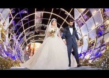 FOLLOW US into This INSANE Futuristic Wedding????⚡️#lebaneseweddings #shorts