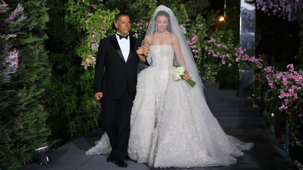 Out of This World Wedding | Elie Saab Gown, Upside Down Cake, and Live Singers!