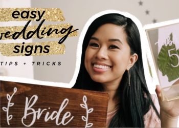 4 Easy DIY Wedding Signs for Beginners | Calligraphy Suggestions and Hacks, Budget Decoration Ideas