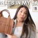 What's in my Bag + Update on Wedding Planning!
