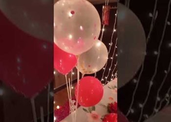 wedding Anniversary decoration ideas at home /suprise and room decor ideas/