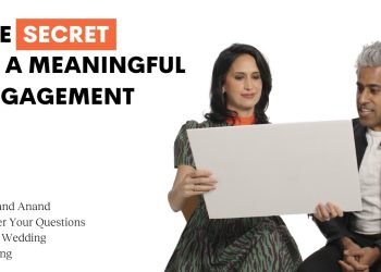 How one can ENJOY your engagement. | Priya and Anand Answer Your Wedding Planning Questions