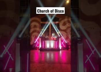Church & State? More like Church and Disco. #dj #weddingdj #wedding #utah