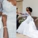 Wedding Dress Train Tutorial | DIY Detachable Train on My Wedding Dress