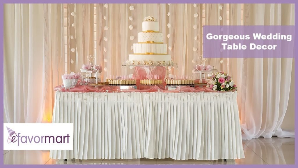 Gorgeous Wedding Table Decor | Shop The Look | eFavormart.com
