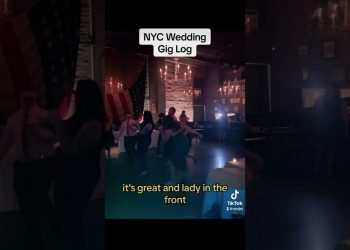 NYC wedding DJ gig log