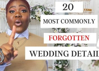 20 Commonly Forgotten Wedding Details Every Bride Must Know | Wura Manola