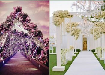 Top-20 magical Entrance decor ideas to wedding walkway