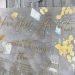DIY Acrylic Wedding Sign | Metal Leaf + Vinyl Custom Painted Welcome Sign