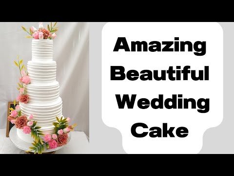 How To Make So Beautiful And Elegant Wedding Cake Design?