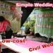 DIY wedding Decoration | Low price | Civil Wedding Decoration