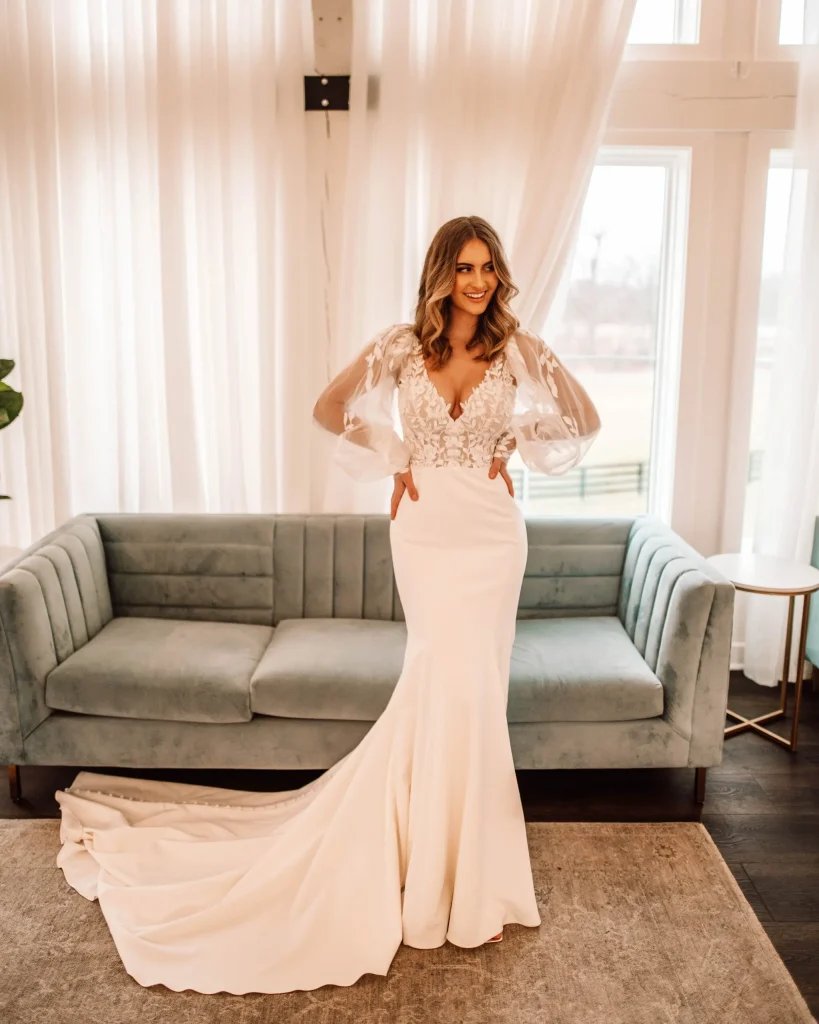 Fall Wedding Dresses with Perfectly Paired Accessories – Pretty Completely happy Love – Wedding Blog