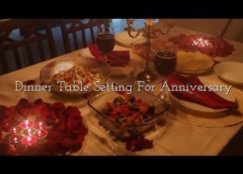 Our Wedding Anniversary | Dinner Table Setting | Dinner Ideas | Easy & Easy Dinners At Home