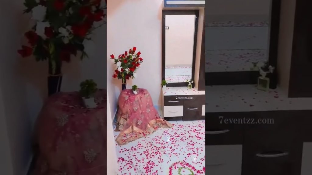 wedding night room decoration| first night room decoration| wedding first night room decoration
