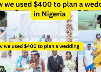 How we had a Beach wedding on a Budget (just #400,000 naira)
