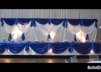 Wedding Decoration Royal Blue