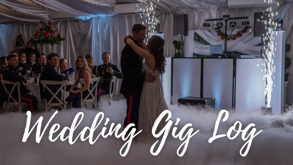 DJ GIG LOG // WINTER WEDDING 2023