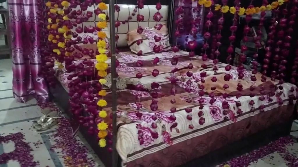 Bride's decorated room | Wedding rooms decoration ideas | DIY ideas| recent wedding rooms DIY ideas