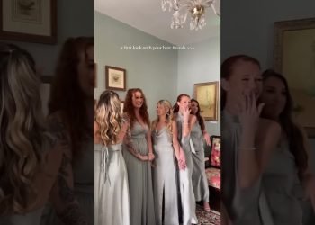 How To Have a First Look With Bridesmaids… credits in description #wedding #weddingshorts