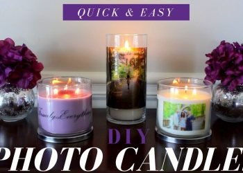 Easy methods to make Photo Candles | DIY Room Decor | Wedding or Party Favor Ideas