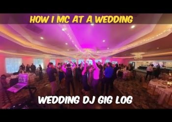 HOW I MC A WEDDING (Intros, Formalities, Announcements) | Wedding DJ Gig Log