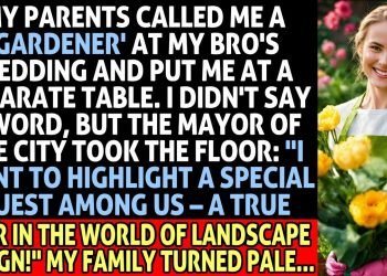 My Parents Called Me A 'Gardener' At My Bro's Wedding And Put Me At A Separate Table. I Didn't Say..