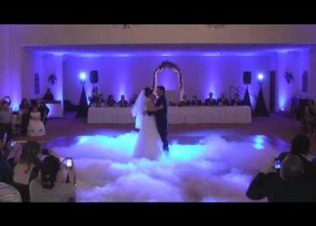 Wedding Low Fog ADJ Vizi Beams & DJ Mikey Mike John P. Eliopulos Hellenic Center Hellenic Center