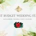 Low Budget Best Wedding Reception Stage. Best Budget Stage Decoration