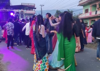 Tharu Wedding Dance At Harkapur | Bhojpuri Dj Song