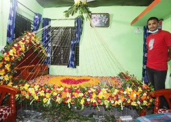 Wedding Bed Room Design Idea With Flower | Best Basor Ghor Decoration Step by Step