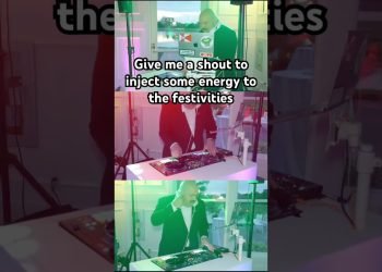 Not your usual wedding DJ.